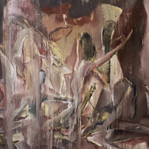 «Горох рассыпан по небу» — персональный выставочный проект Арины Франк