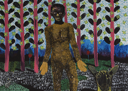 Выставка «Что за человечество?» художника из Республики Сенегал Халифа Мане