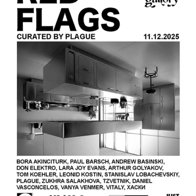 Групповая выставка Red Flags под кураторством коллектива PLAGUE в fābula HQ