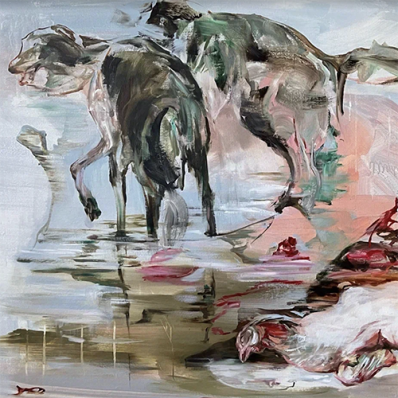 Выставка Даши Мальцевой «Сеть артефактов»