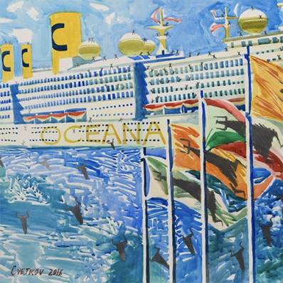 Выставка Дмитрия Цветкова «Я люблю жизнь много лет»