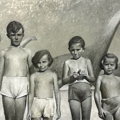 Персональная выставка пермского художника Сергея Казакова-Подкина «Детство, дедушка и я»