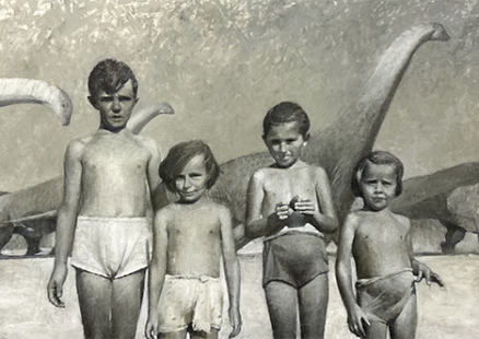 Персональная выставка пермского художника Сергея Казакова-Подкина «Детство, дедушка и я»