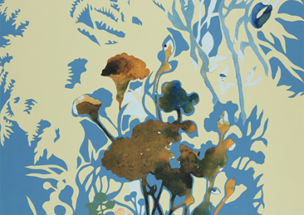 Выставка Оксаны Шуайбовой «Слои: Следы естественных мерцаний»