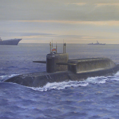 Exhibition "The Knights of the Sea Depths. To the 60th anniversary of the Russian nuclear submarine fleet"