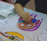 Master-class "Painting T-shirts"