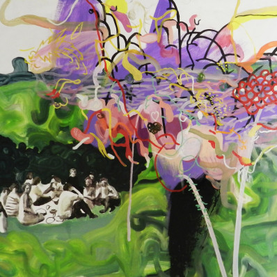 Выстака Ани Андржиевской и Нади Гороховой «Лебедь, лапка, ты»