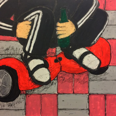 Выставка художников уличного авангарда "Баннерет"