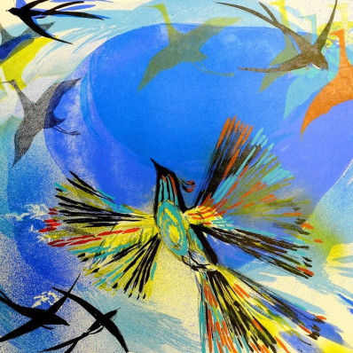 Выставка произведений Ларисы Федотьевой «Птица счастья»