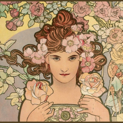 Workshop on the exhibition «Alphonse Mucha»